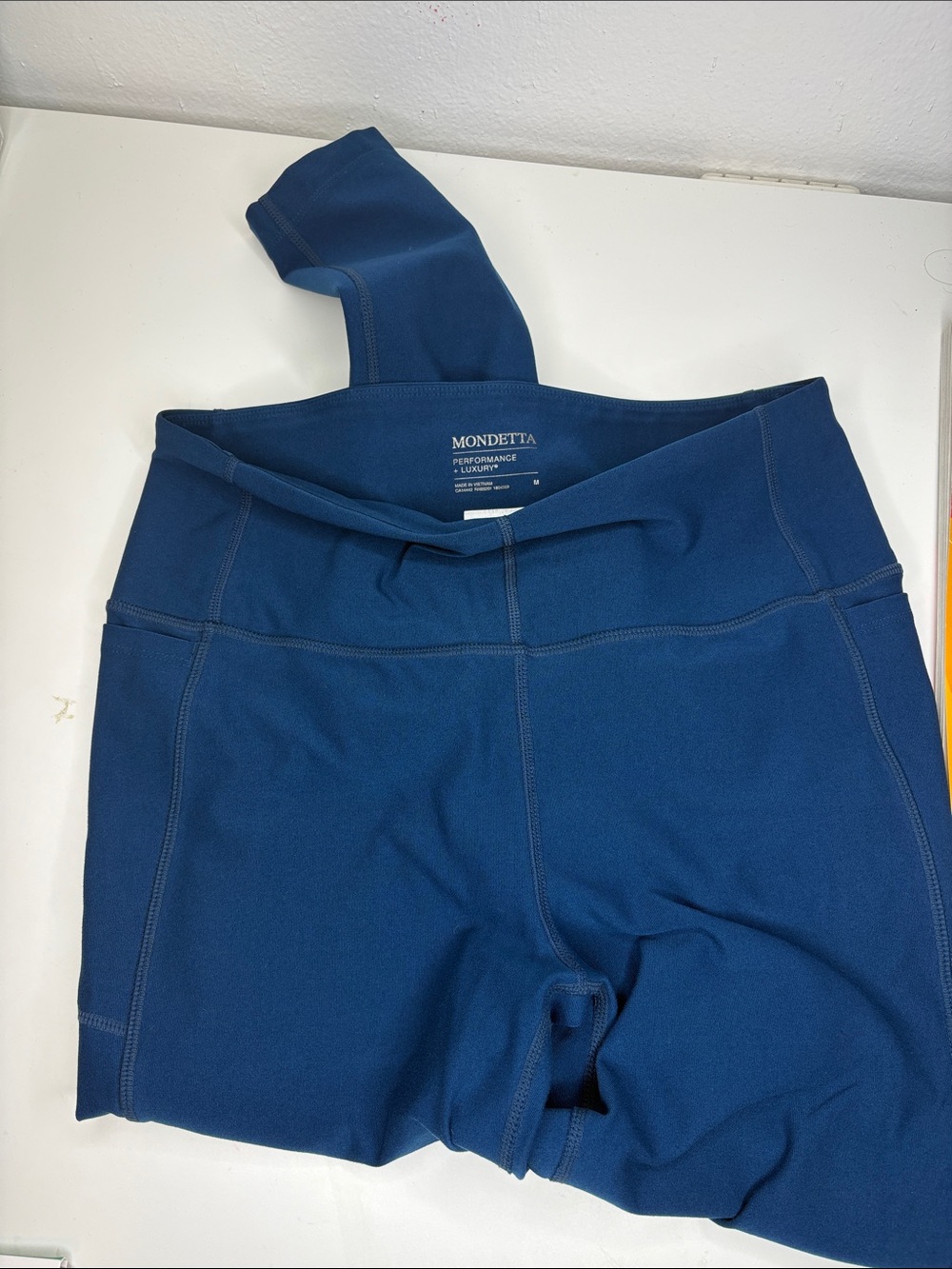Mondetta Blue High-Waist Performance Leggings